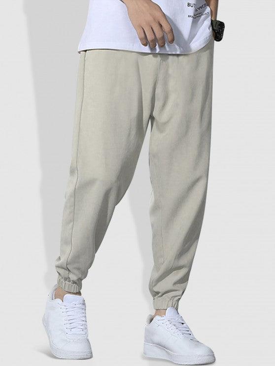 Quarter Zip Design Polo Collared T Shirt And Pants-My 3D Hoodie