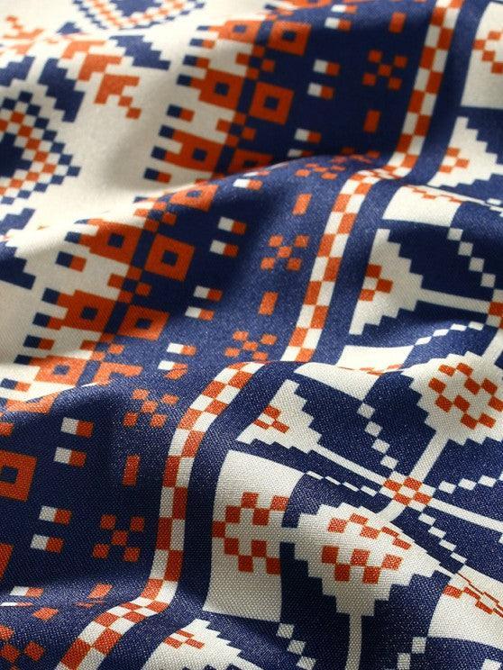 Retro Ethnic Geometric Pattern Shirt And Pants-My 3D Hoodie