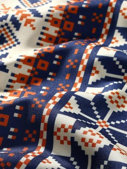 Retro Ethnic Geometric Pattern Shirt And Pants-My 3D Hoodie