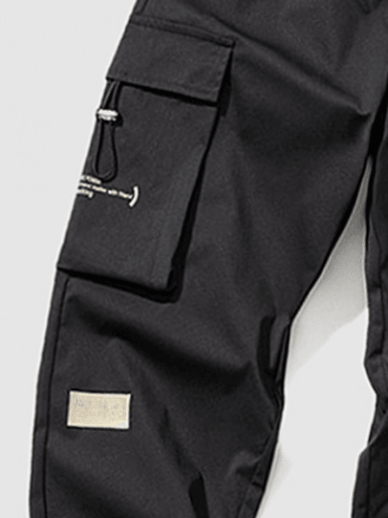 Geometric Pattern Shirt And Cargo Pants Set-My 3D Hoodie