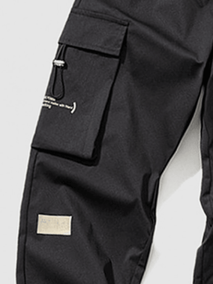 Geometric Pattern Shirt And Cargo Pants Set-My 3D Hoodie