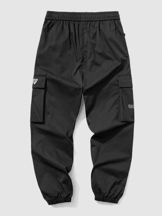 Geometric Pattern Shirt And Cargo Pants Set-My 3D Hoodie