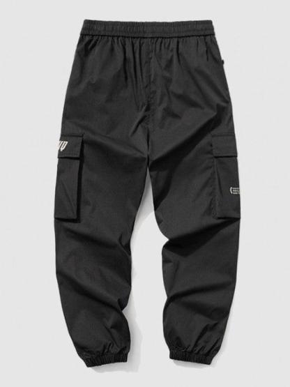Geometric Pattern Shirt And Cargo Pants Set-My 3D Hoodie