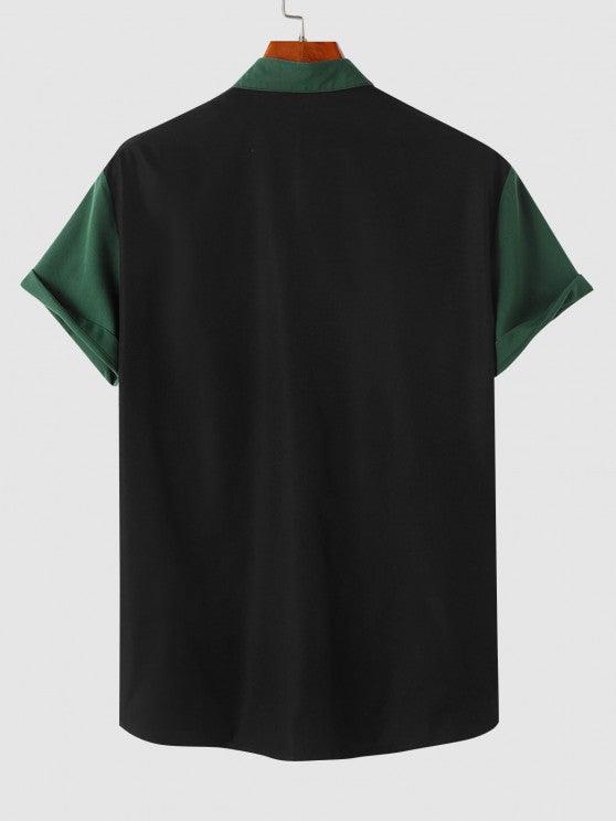 Contrast Shirt And Shorts-My 3D Hoodie