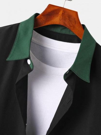 Contrast Shirt And Shorts-My 3D Hoodie