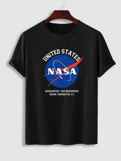 Letter Planet Printed T Shirt And Shorts Set-My 3D Hoodie