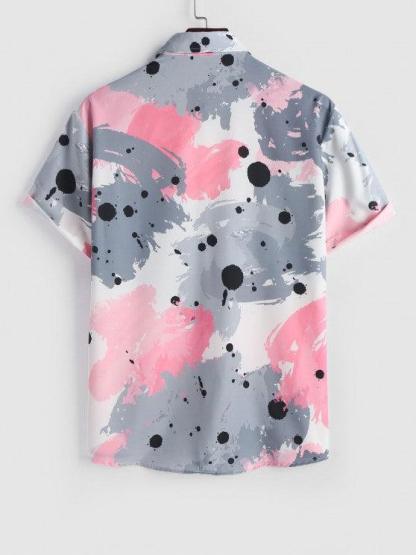 Pocket Design Vacation Shirt And Shorts Set-My 3D Hoodie