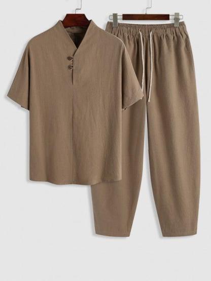 Vintage Style Shirt And Pants-My 3D Hoodie