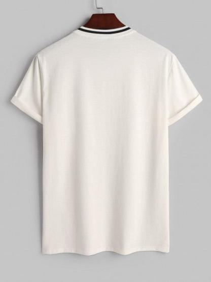 Letter Print T Shirt And Graphic Shorts Set-My 3D Hoodie