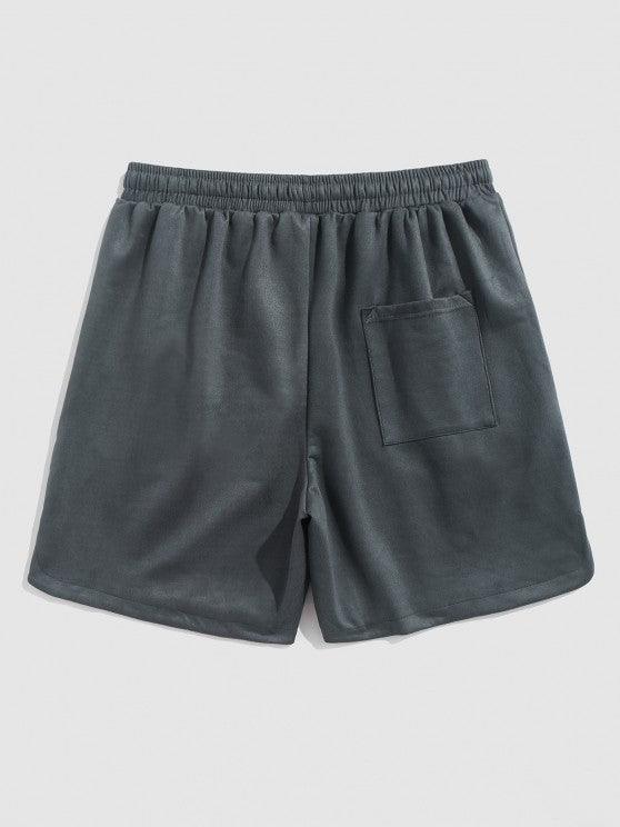 Solid Plain Short Sleeves T Shirt And Shorts-My 3D Hoodie