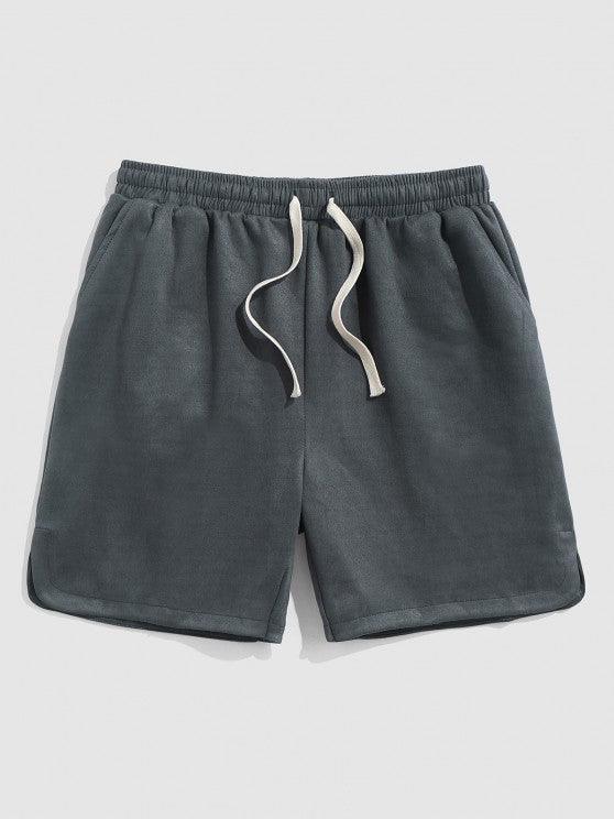 Solid Plain Short Sleeves T Shirt And Shorts-My 3D Hoodie