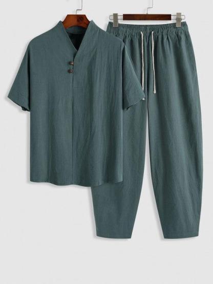 Vintage Style Shirt And Pants-My 3D Hoodie