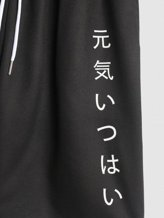 Japanese Print Kimono And Casual Shorts Set-My 3D Hoodie