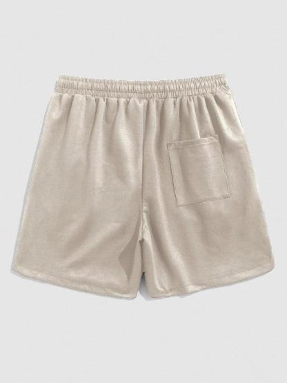 Solid Plain Short Sleeves T Shirt And Shorts-My 3D Hoodie