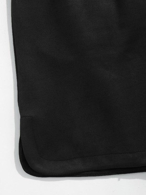 Solid Plain Short Sleeves T Shirt And Shorts-My 3D Hoodie