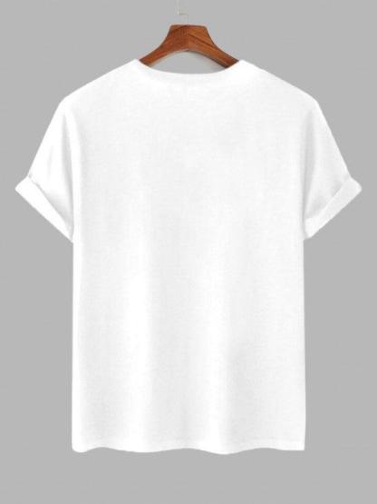 Casual Rose Print T Shirt And Shorts-My 3D Hoodie