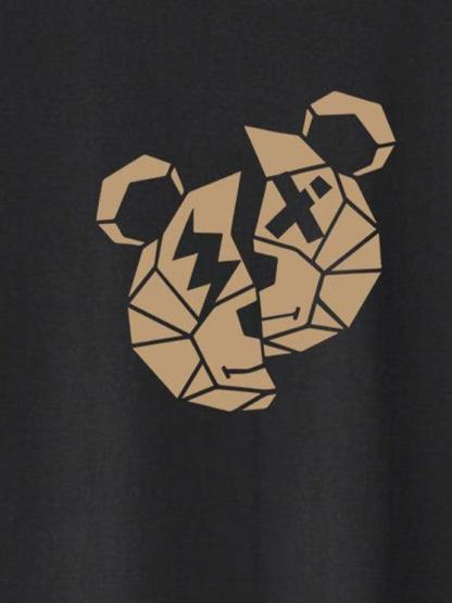 Bear Print T Shirt And Casual Shorts Set-My 3D Hoodie