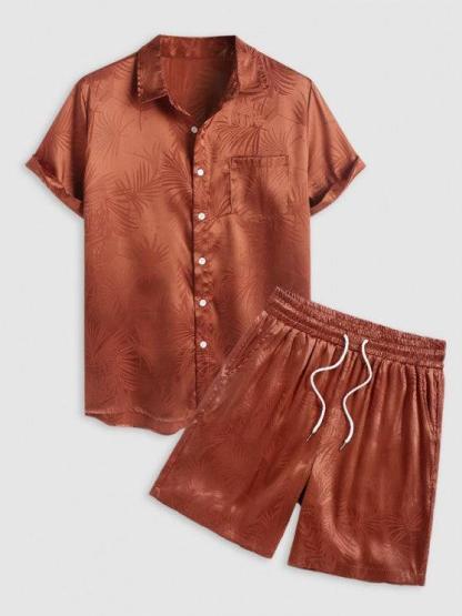 Coconut Tree Style Shirt And Short-My 3D Hoodie