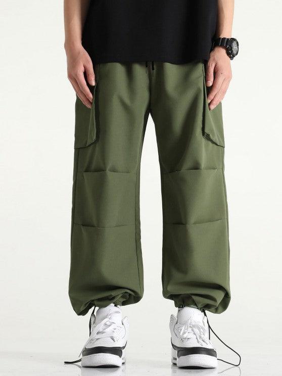 Coconut Tree Print Shirt With Cargo Pants Set-My 3D Hoodie