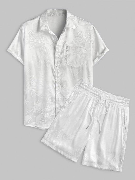Coconut Tree Style Shirt And Short-My 3D Hoodie
