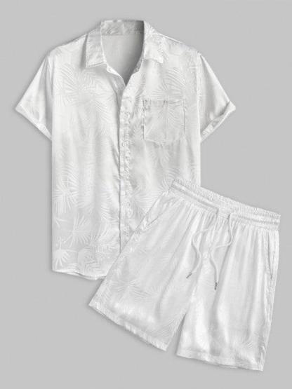 Coconut Tree Style Shirt And Short-My 3D Hoodie