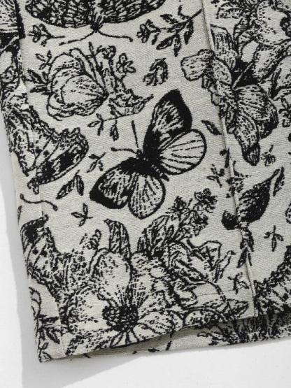 Butterfly Pattern T Shirt And Shorts-My 3D Hoodie
