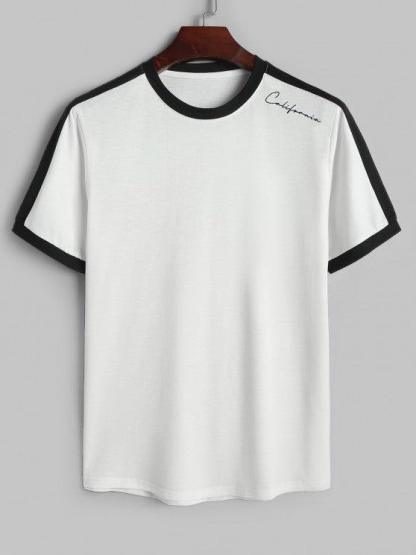 California Letter Tee And Shorts Set-My 3D Hoodie