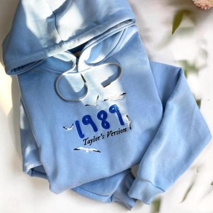 1989 TS Version Embroidered Sweatshirt Hoodie T Shirt-My 3D Hoodie