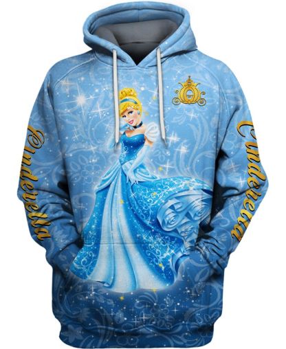 Cinderella Hoodie-My 3D Hoodie