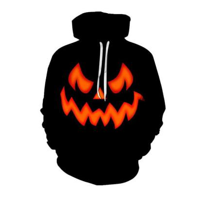 Halloween Black Pumpkin Face 3D Hoodie-My 3D Hoodie