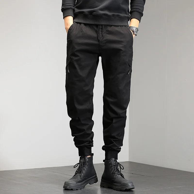 Retro Multi-Pocket Casual Pants For Men-My 3D Hoodie