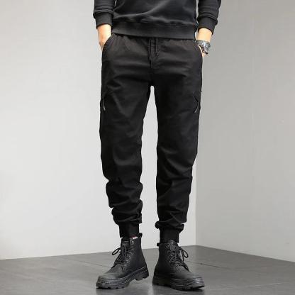 Retro Multi-Pocket Casual Pants For Men-My 3D Hoodie