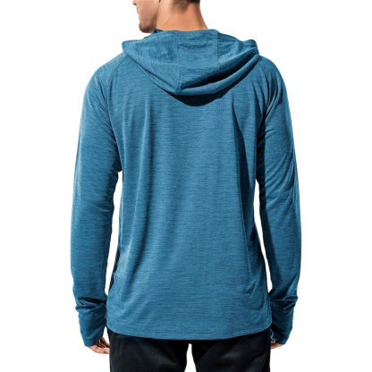 Mens UPF 50 Plus Sun Protection Long Sleeve Hoodie