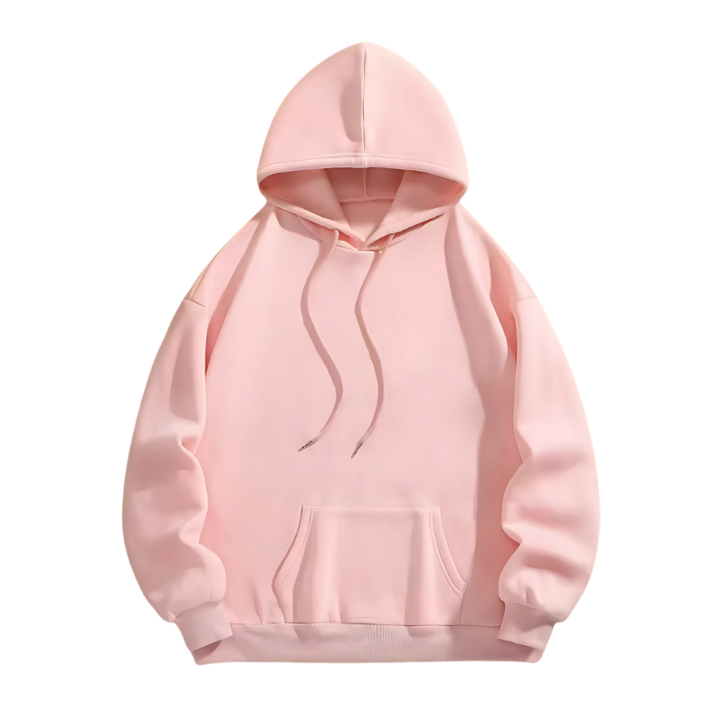 Casual Floral Printed Pocket Hoodie