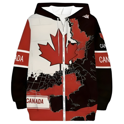 Men Full Zip Hoodie Jacket