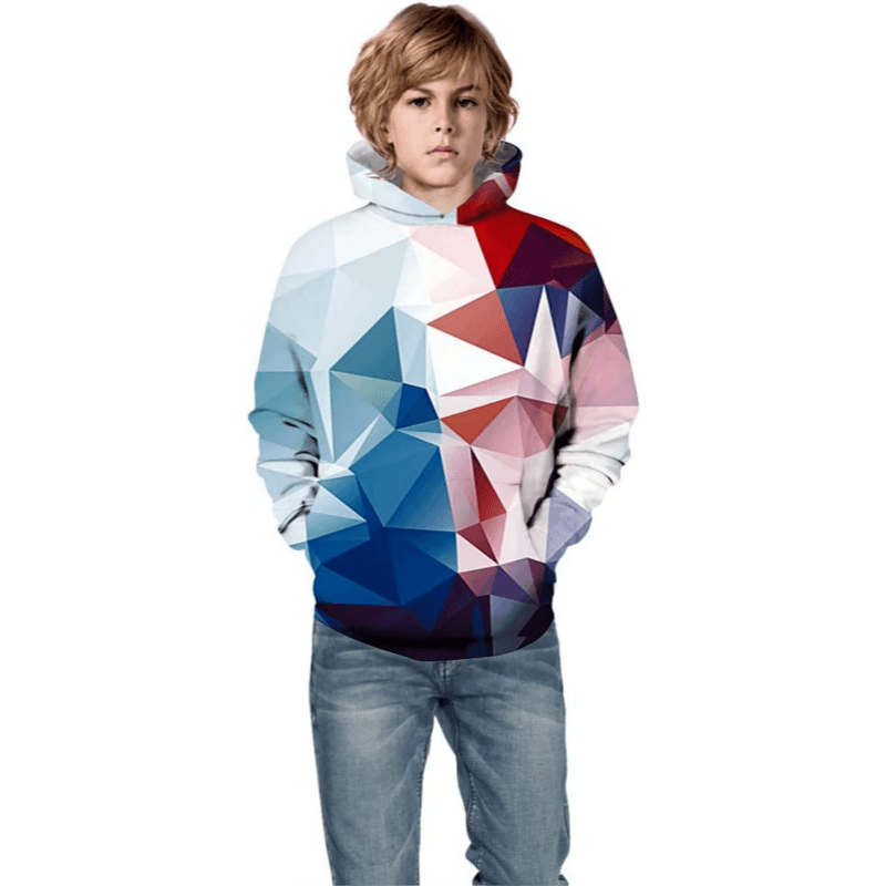 Geometric Printed 3D Hoodie Sweatshirt-My 3D Hoodie