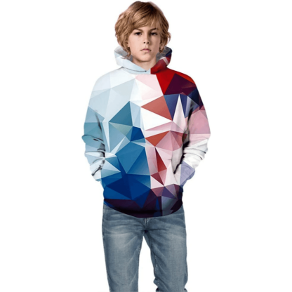 Geometric Printed 3D Hoodie Sweatshirt-My 3D Hoodie