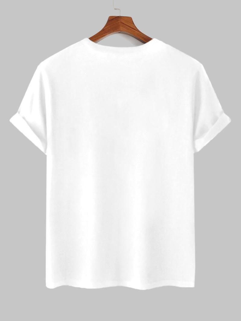 Graphic Printed Short Sleeve T Shirt And Cargo Pant Set-My 3D Hoodie