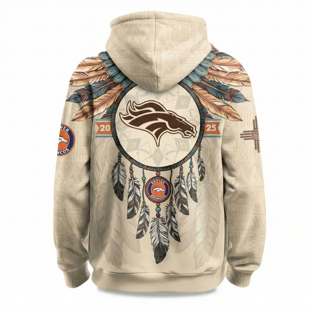 2025 Broncos Native American Heritage Month Hoodie