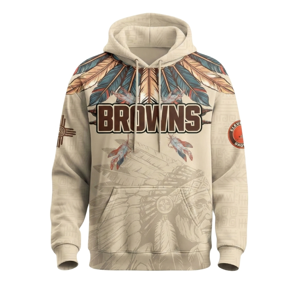 2025 Browns Native American Heritage Month Hoodie