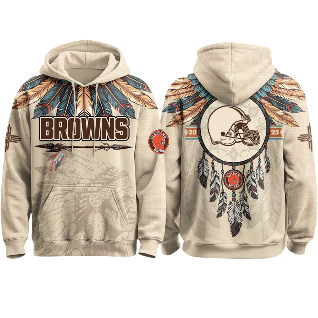 2025 Browns Native American Heritage Month Hoodie