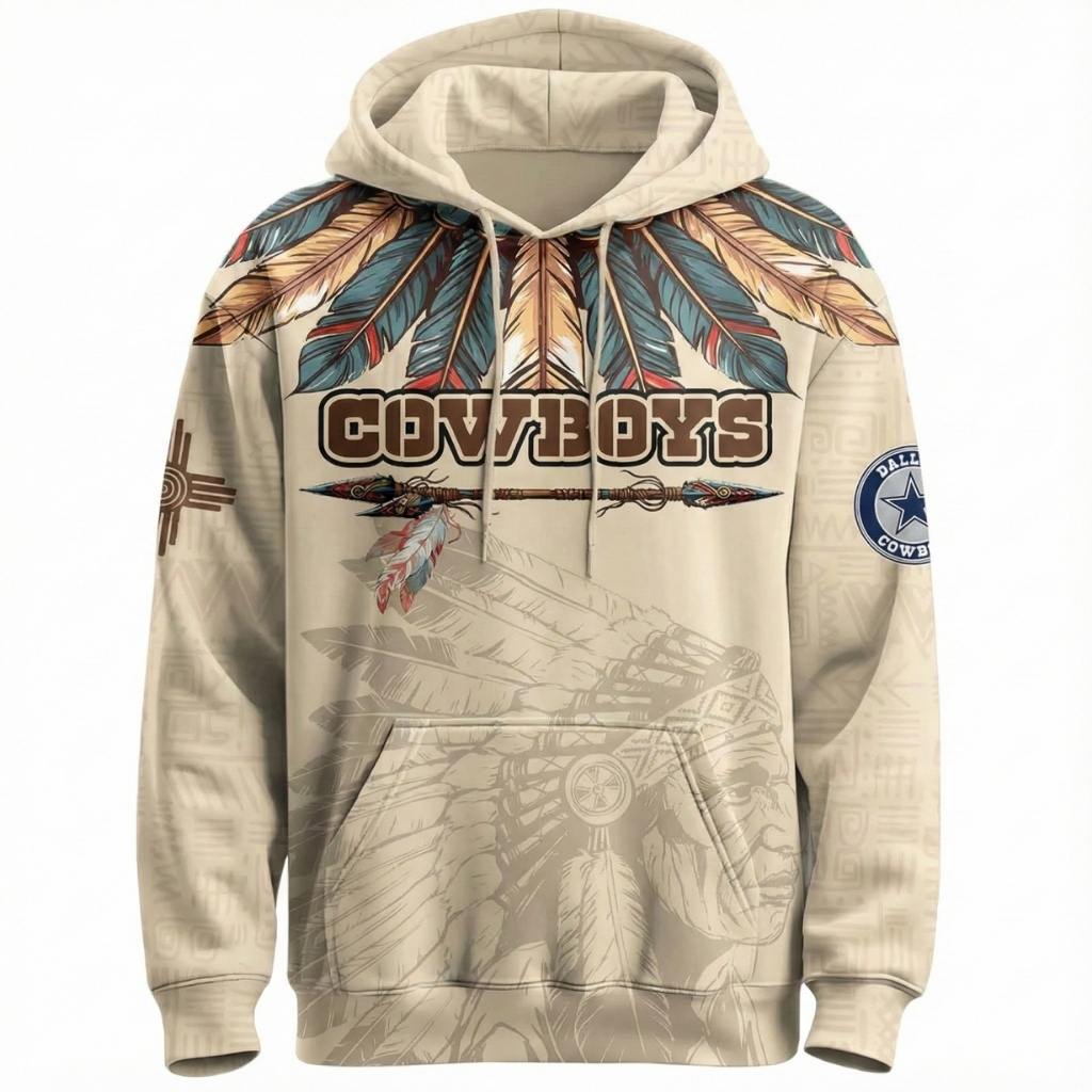 2025 Cowboys Native American Heritage Month Hoodie