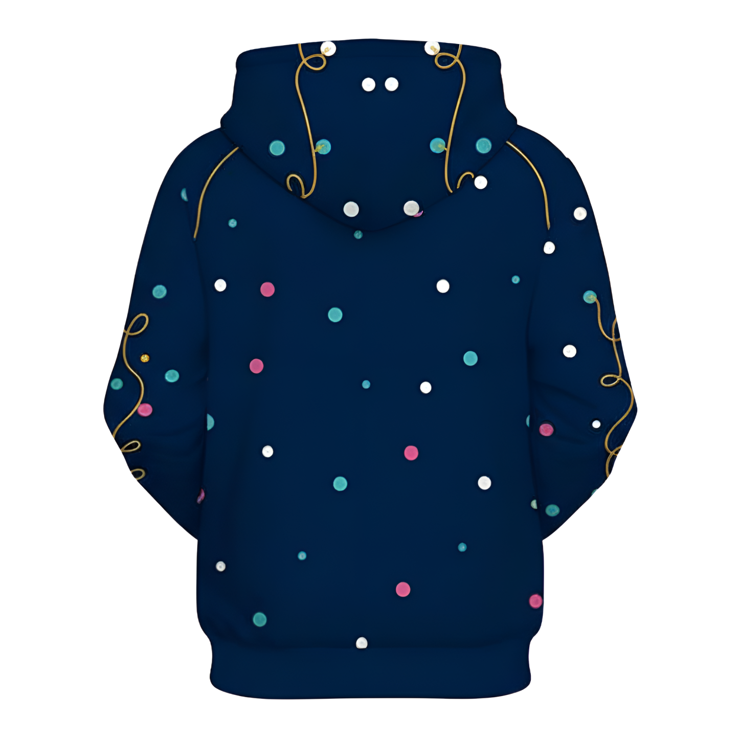 Ugly Christmas Reindeer 3D Graphic Print Hoodie For Kids