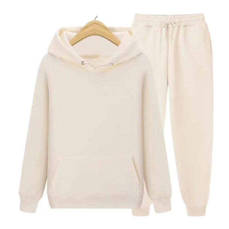 2 Pieces Hooded Tracksuit Sets - My 3D Hoodie
