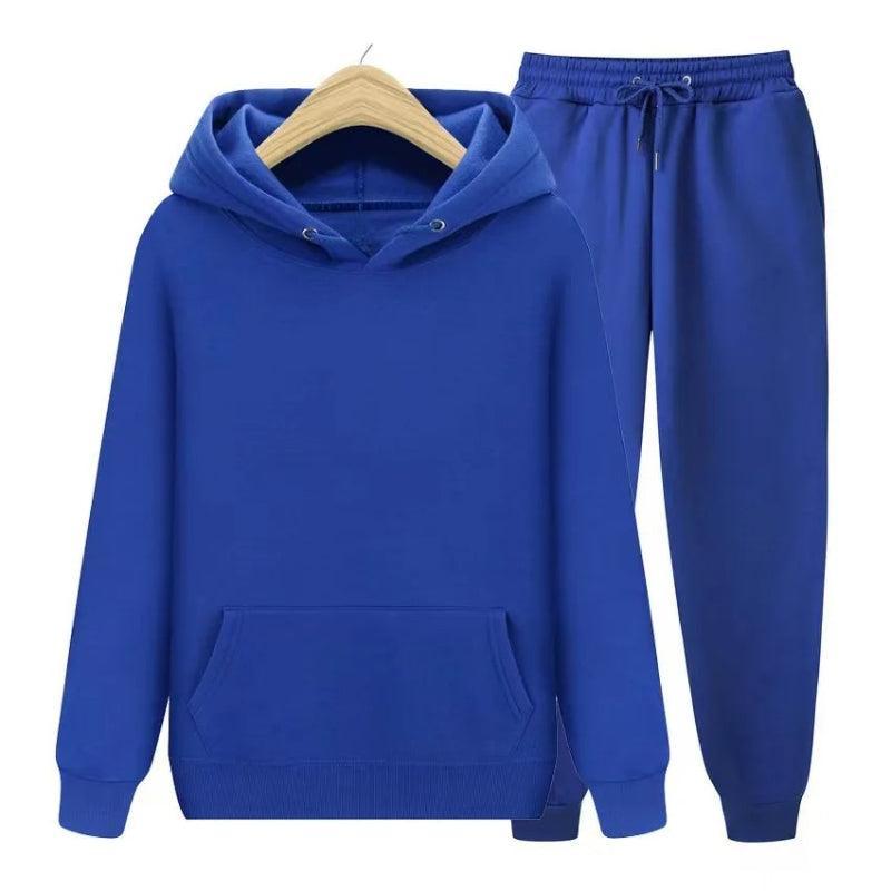 2 Pieces Hooded Tracksuit Sets - My 3D Hoodie