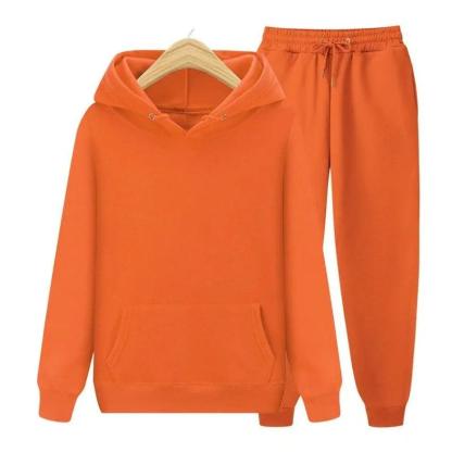2 Pieces Hooded Tracksuit Sets - My 3D Hoodie