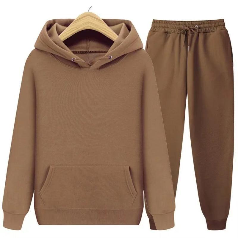 2 Pieces Hooded Tracksuit Sets - My 3D Hoodie