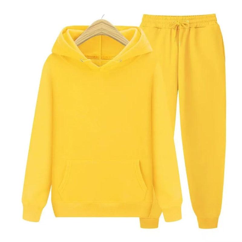 2 Pieces Hooded Tracksuit Sets - My 3D Hoodie