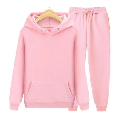 2 Pieces Hooded Tracksuit Sets - My 3D Hoodie