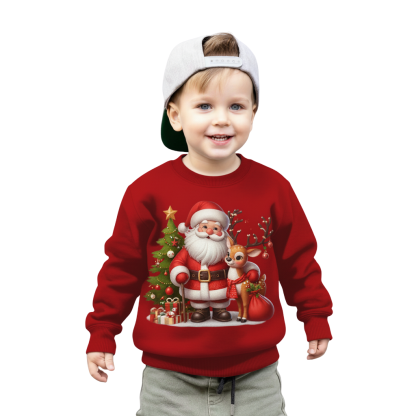 Autumn And Winter Stylish Fleece Sweatshirt For Boys